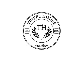 Trippe House Candles logo design by KaySa