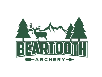 Beartooth Archery logo design by cybil