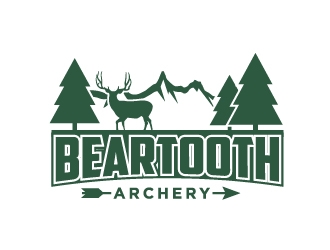 Beartooth Archery logo design by cybil