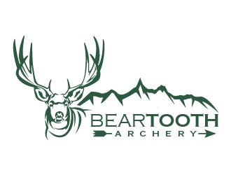 Beartooth Archery logo design by cybil