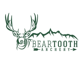 Beartooth Archery logo design by cybil
