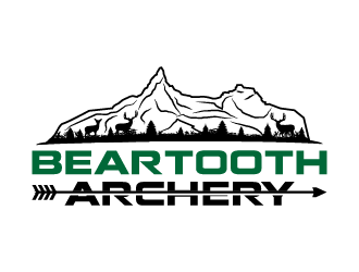 Beartooth Archery logo design by Ultimatum