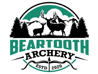 Beartooth Archery logo design by MAXR