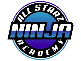 All Starz Ninja Academy logo design by aryamaity