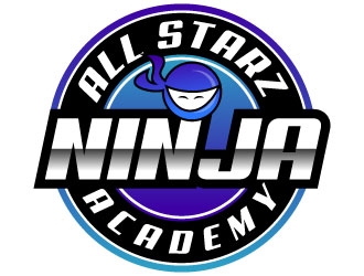 All Starz Ninja Academy logo design by aryamaity