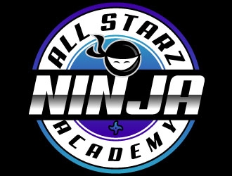 All Starz Ninja Academy logo design by aryamaity