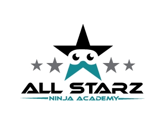 All Starz Ninja Academy logo design by AamirKhan