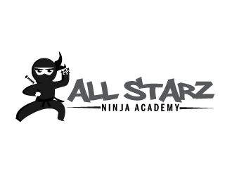 All Starz Ninja Academy logo design by AamirKhan
