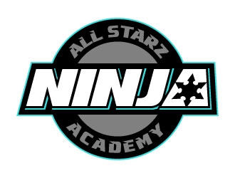 All Starz Ninja Academy logo design by daywalker
