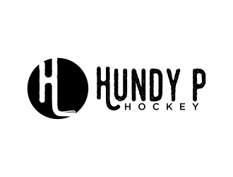 Hundy P Hockey logo design by hidro