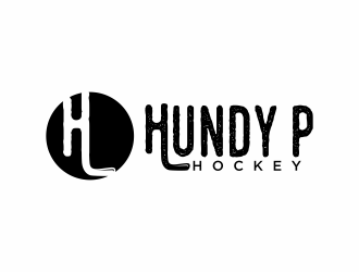 Hundy P Hockey logo design by hidro