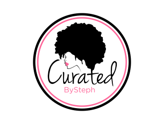 CuratedBySteph logo design by scolessi