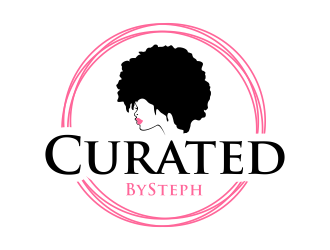 CuratedBySteph logo design by scolessi