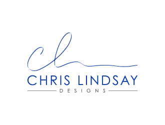 Chris Lindsay Designs logo design by falah 7097