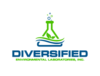 Diversified Environmental Laboratories, Inc. logo design by bluespix