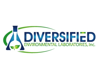 Diversified Environmental Laboratories, Inc. logo design by PMG