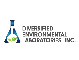 Diversified Environmental Laboratories, Inc. logo design by PMG