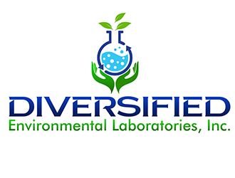 Diversified Environmental Laboratories, Inc. logo design by 3Dlogos
