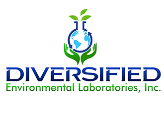 Diversified Environmental Laboratories, Inc. logo design by 3Dlogos