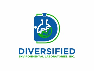 Diversified Environmental Laboratories, Inc. logo design by Mahrein