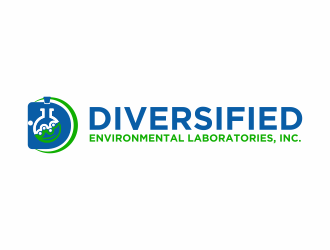 Diversified Environmental Laboratories, Inc. logo design by Mahrein