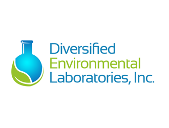 Diversified Environmental Laboratories, Inc. logo design by kunejo