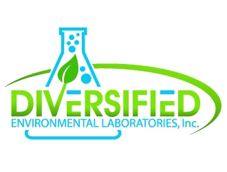 Diversified Environmental Laboratories, Inc. logo design by PMG
