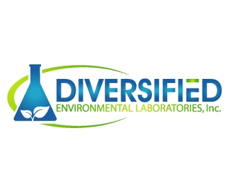 Diversified Environmental Laboratories, Inc. logo design by PMG