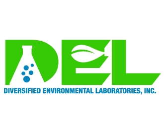 Diversified Environmental Laboratories, Inc. logo design by PMG