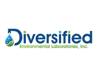 Diversified Environmental Laboratories, Inc. logo design by REDCROW