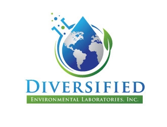 Diversified Environmental Laboratories, Inc. logo design by REDCROW