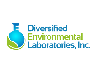 Diversified Environmental Laboratories, Inc. logo design by kunejo