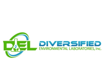 Diversified Environmental Laboratories, Inc. logo design by PMG