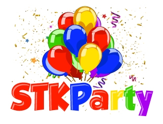 STK Party logo design by AamirKhan