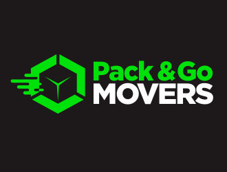 Pack & Go Movers logo design by YONK