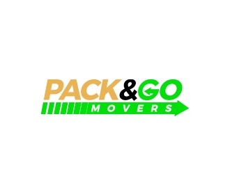 Pack & Go Movers logo design by MarkindDesign