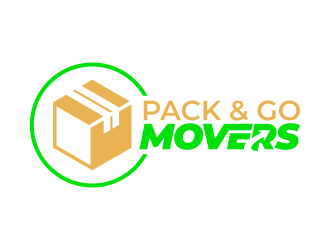 Pack & Go Movers logo design by ekitessar