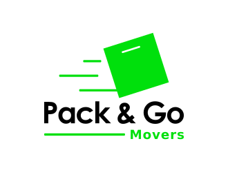 Pack & Go Movers logo design by falah 7097