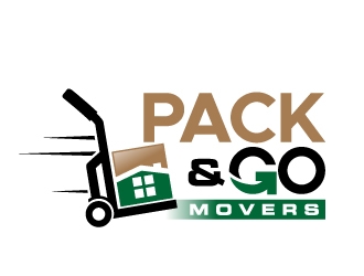 Pack & Go Movers logo design by jaize
