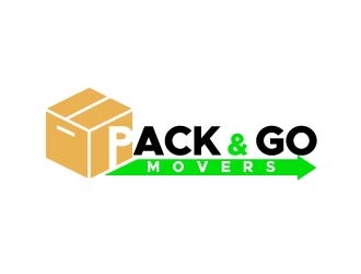 Pack & Go Movers logo design by usef44