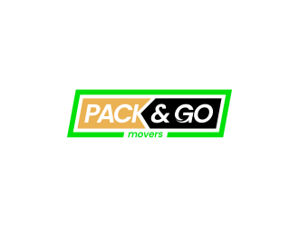 Pack & Go Movers logo design by yunda