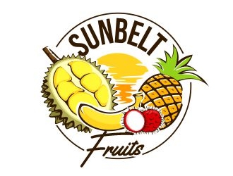 Sunbelt Fruits  logo design by veron
