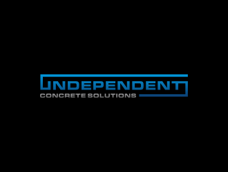 Independent concrete solutions logo design by checx