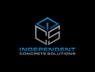 Independent concrete solutions logo design by checx