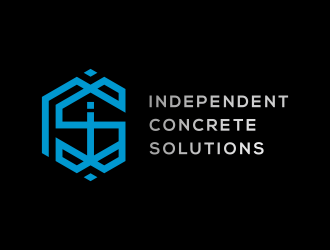 Independent concrete solutions logo design by hashirama