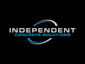 Independent concrete solutions logo design by bismillah
