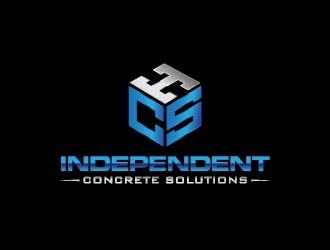 Independent concrete solutions logo design by usef44