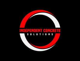 Independent concrete solutions logo design by falah 7097