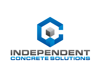 Independent concrete solutions logo design by yippiyproject