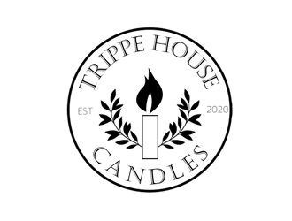 Trippe House Candles logo design by kunejo